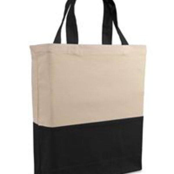 Two-Tone 10.0 Ounce Cotton Tote Bag Thumbnail